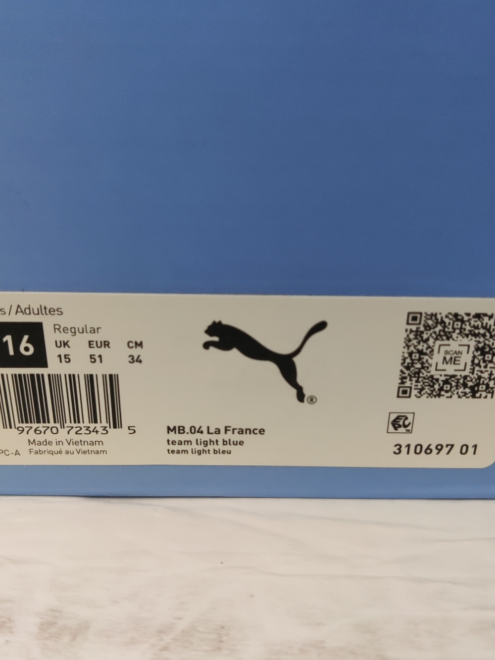 Men's Size 16 - LaFrancé x Puma MB.04 1 of 1 310697 01 New In Box - Picture 7 of 7